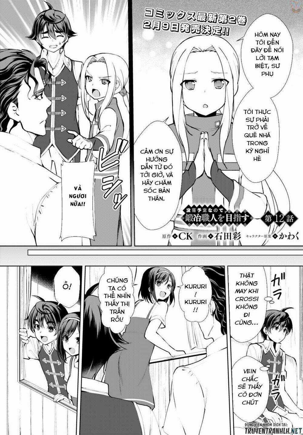 Mục Đích Trở Thành Thợ Rèn Khải Huyền Ở Thế Giới Khác Chapter 12 trang 1