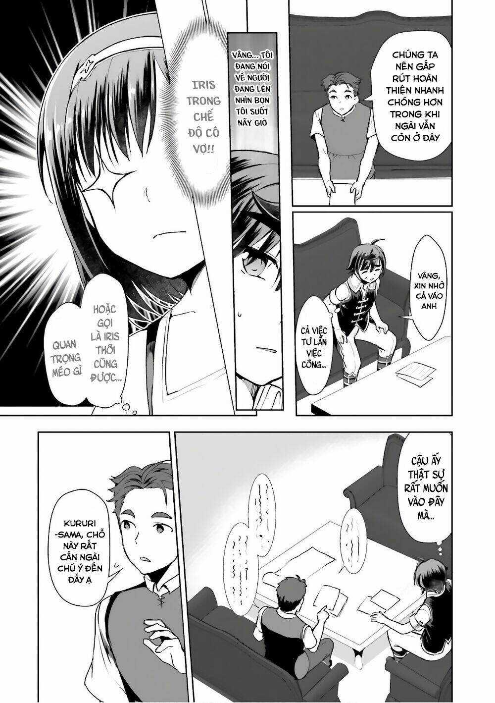 Mục Đích Trở Thành Thợ Rèn Khải Huyền Ở Thế Giới Khác Chapter 15 trang 25