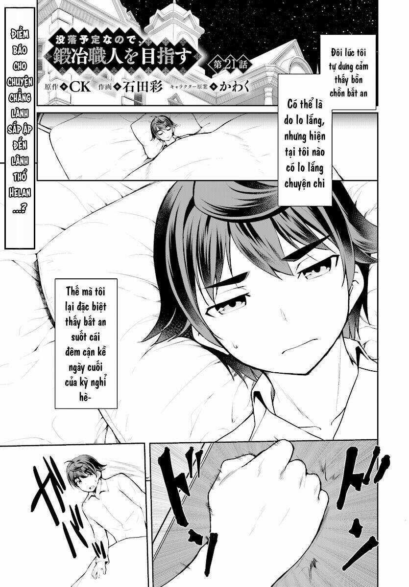 Mục Đích Trở Thành Thợ Rèn Khải Huyền Ở Thế Giới Khác Chapter 21 trang 3