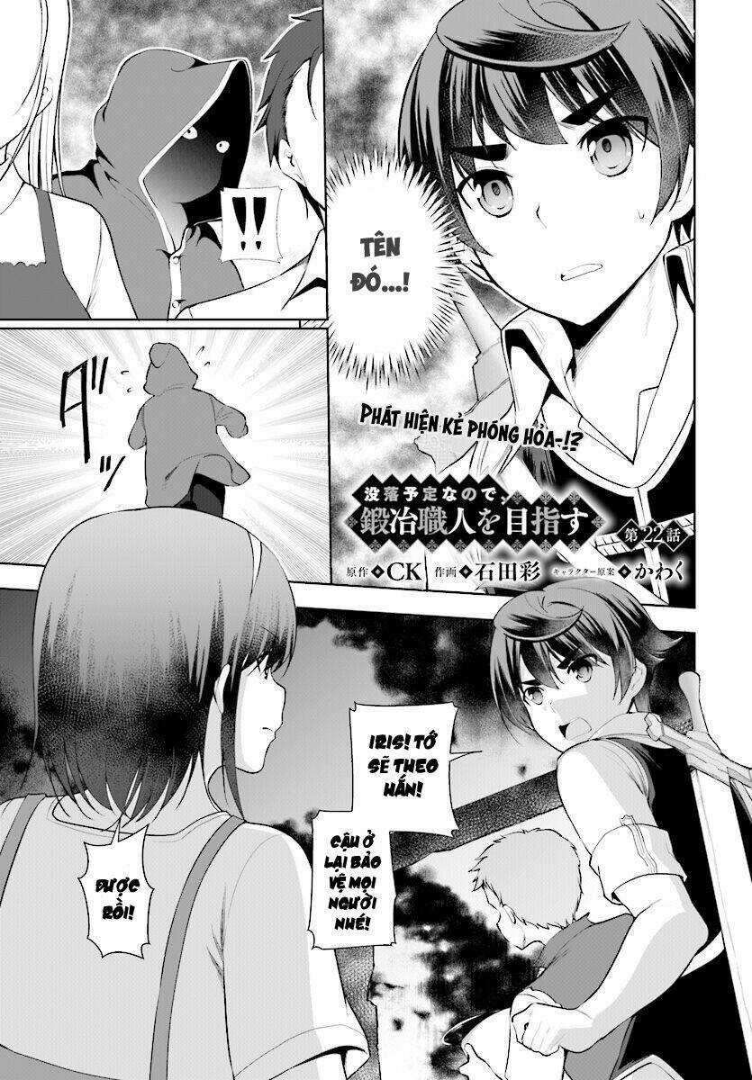 Mục Đích Trở Thành Thợ Rèn Khải Huyền Ở Thế Giới Khác Chapter 22 trang 2