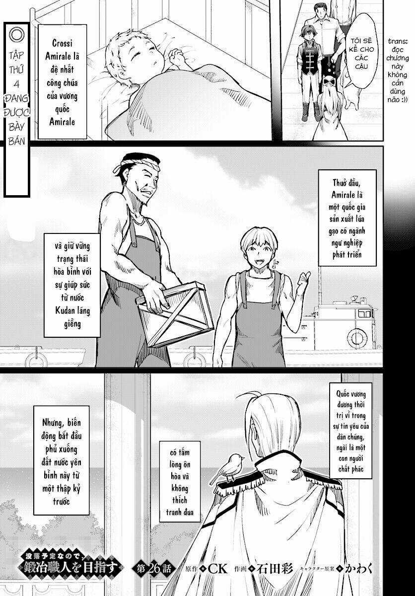 Mục Đích Trở Thành Thợ Rèn Khải Huyền Ở Thế Giới Khác Chapter 26 trang 3