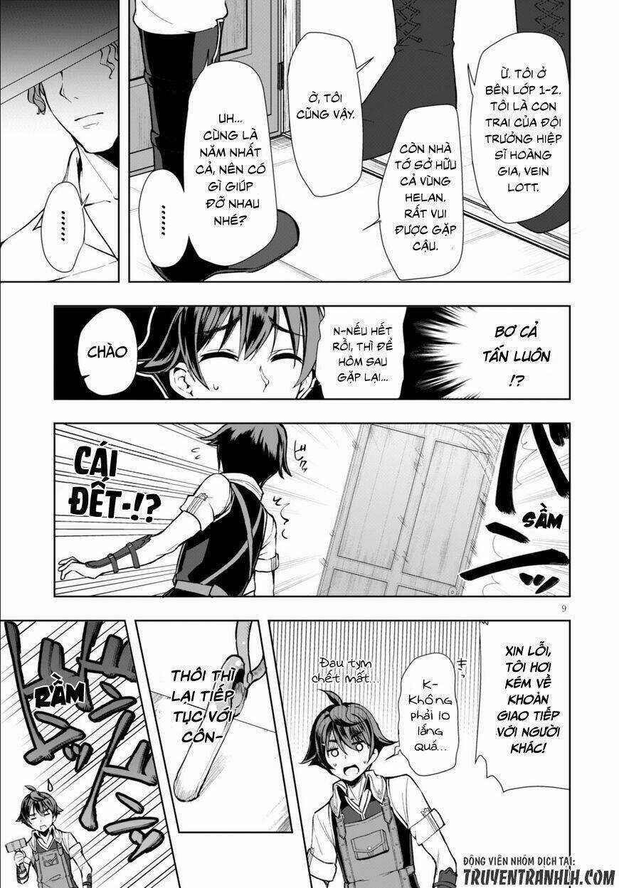 Mục Đích Trở Thành Thợ Rèn Khải Huyền Ở Thế Giới Khác Chapter 3 trang 8