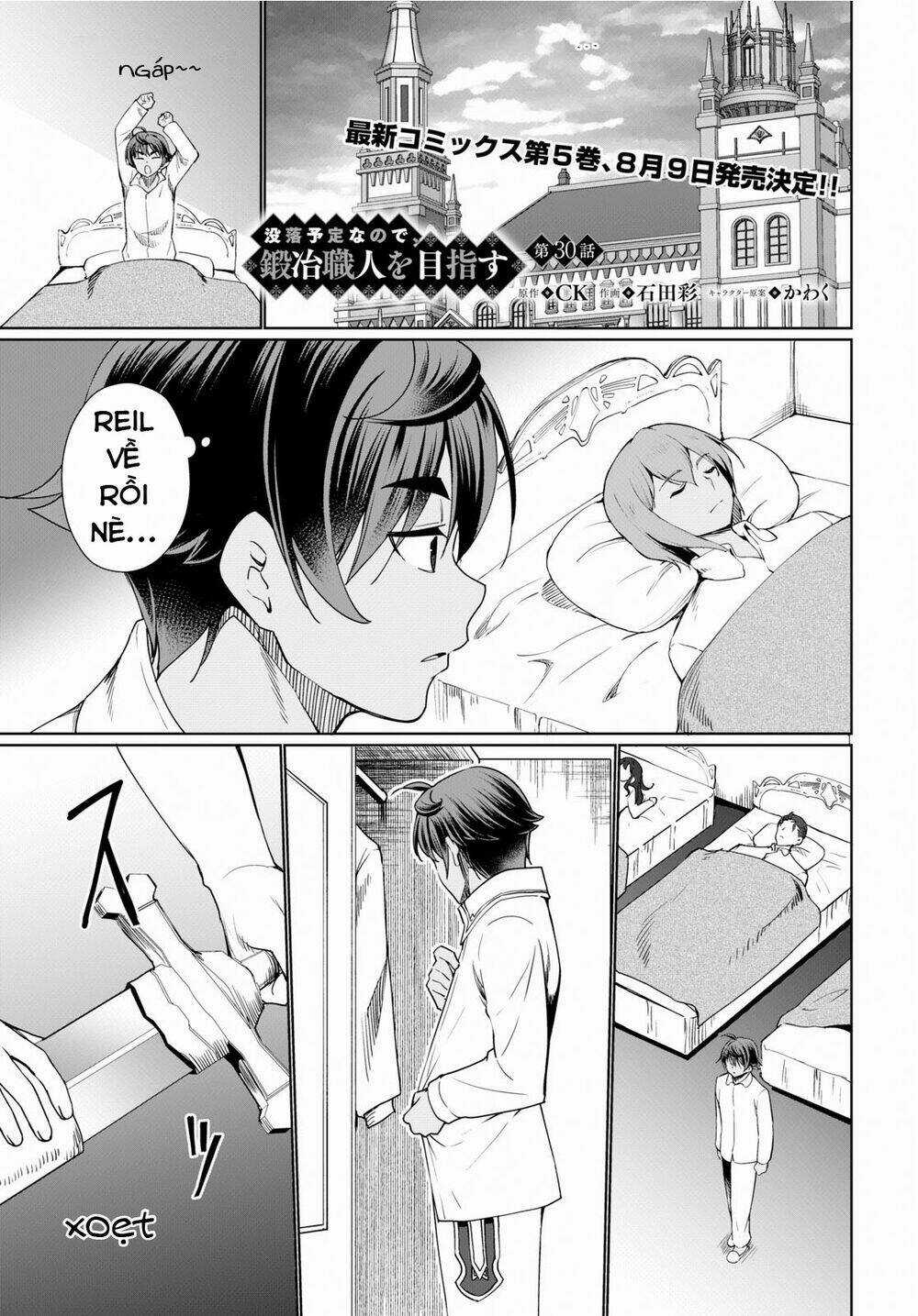 Mục Đích Trở Thành Thợ Rèn Khải Huyền Ở Thế Giới Khác Chapter 30 trang 3