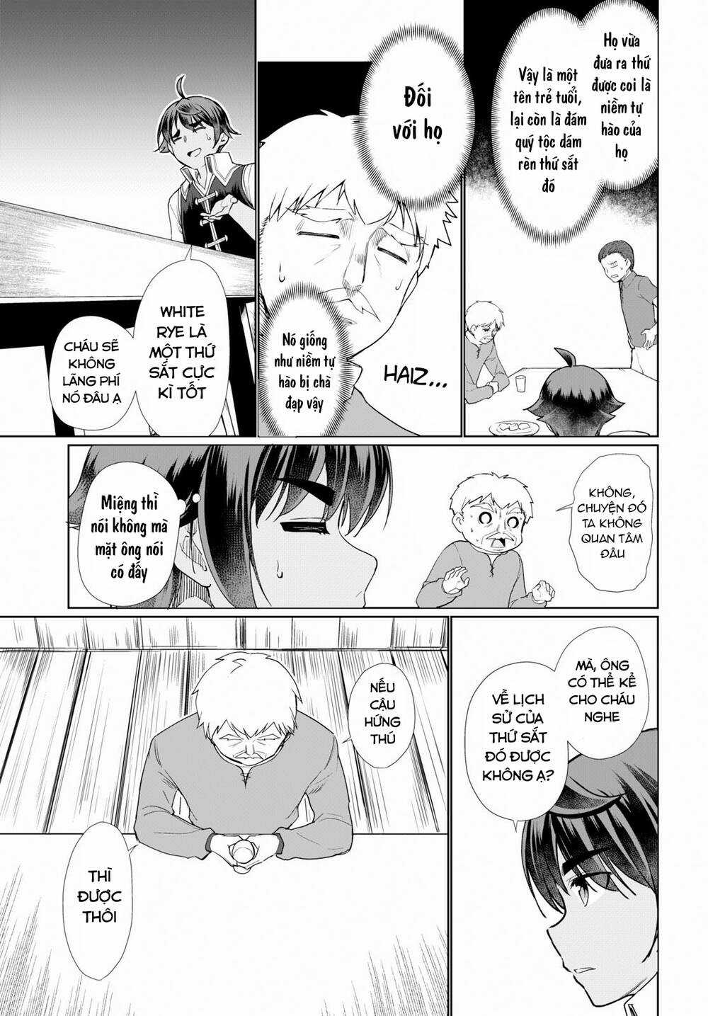 Mục Đích Trở Thành Thợ Rèn Khải Huyền Ở Thế Giới Khác Chapter 32 trang 19