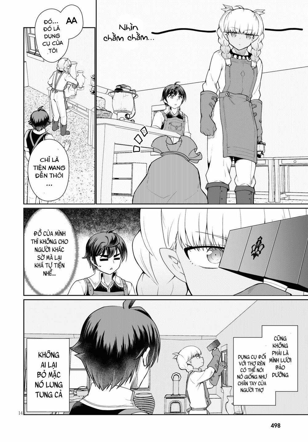 Mục Đích Trở Thành Thợ Rèn Khải Huyền Ở Thế Giới Khác Chapter 43 trang 16