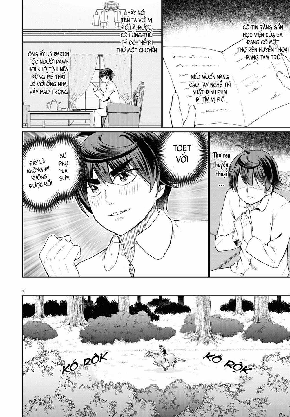 Mục Đích Trở Thành Thợ Rèn Khải Huyền Ở Thế Giới Khác Chapter 43 trang 4