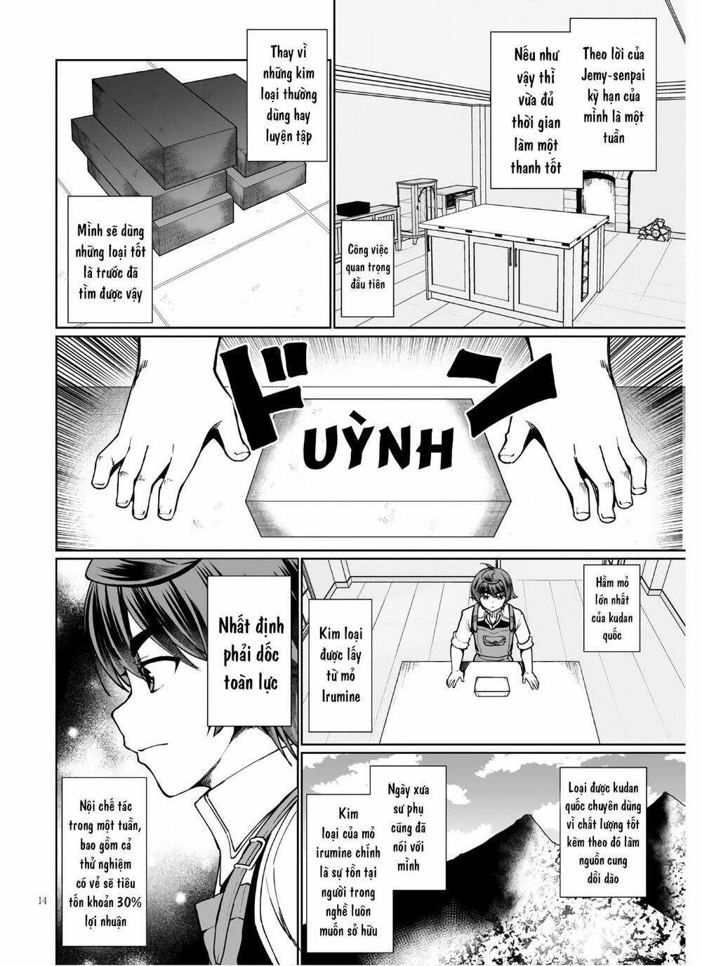 Mục Đích Trở Thành Thợ Rèn Khải Huyền Ở Thế Giới Khác Chapter 45 trang 17