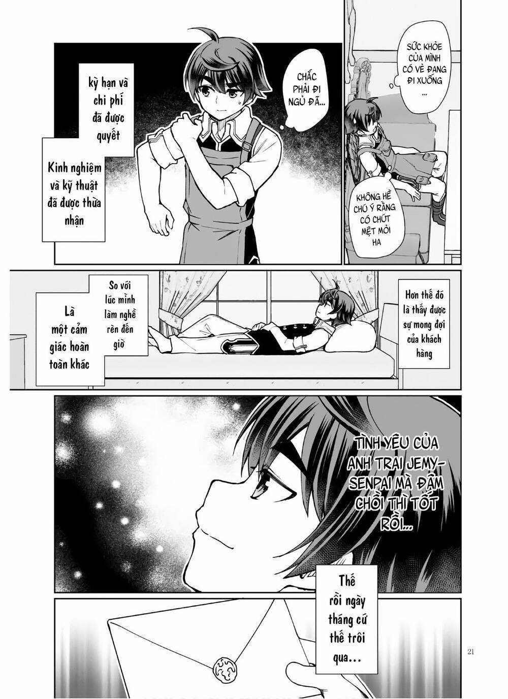 Mục Đích Trở Thành Thợ Rèn Khải Huyền Ở Thế Giới Khác Chapter 45 trang 24