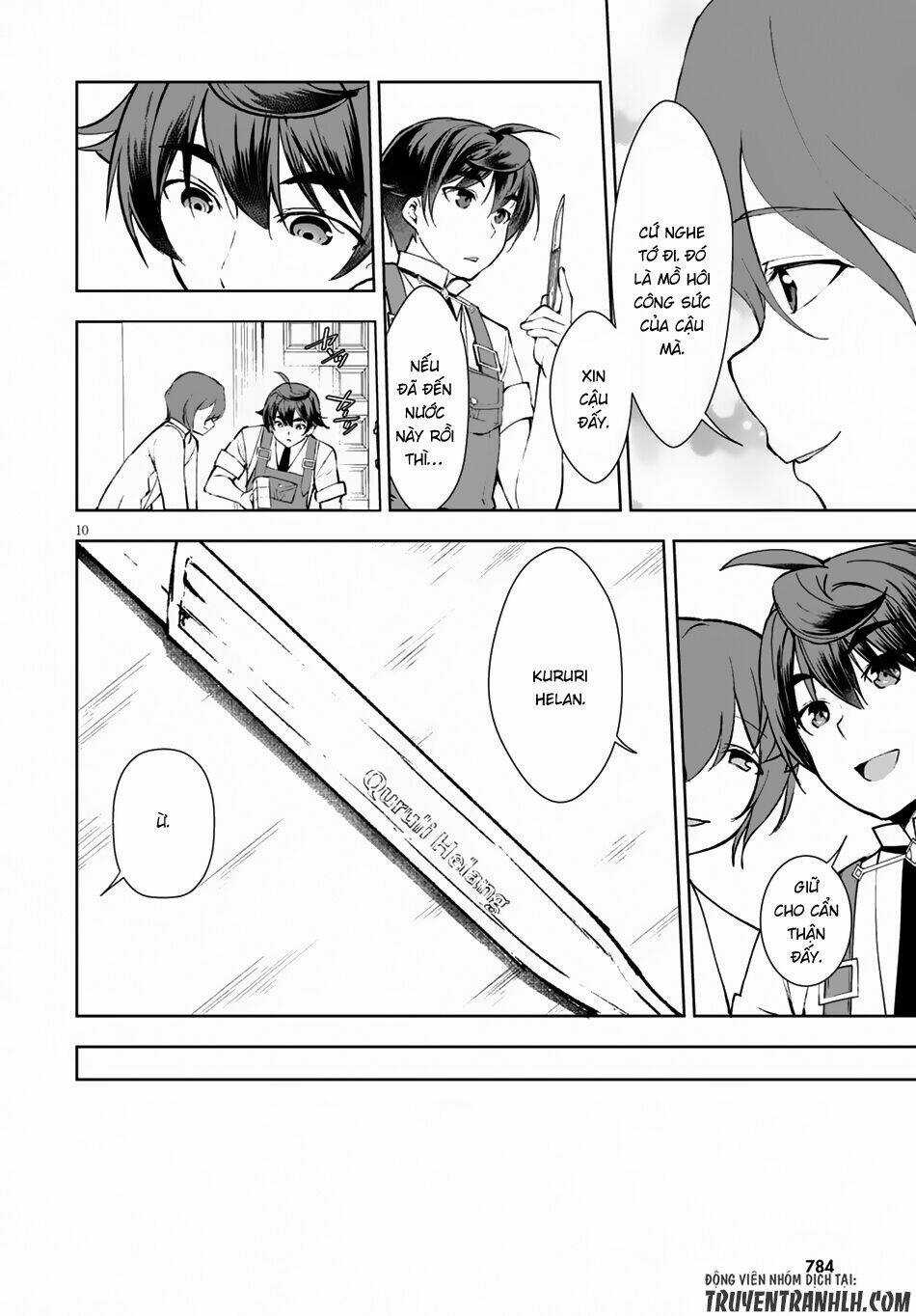 Mục Đích Trở Thành Thợ Rèn Khải Huyền Ở Thế Giới Khác Chapter 9 trang 10