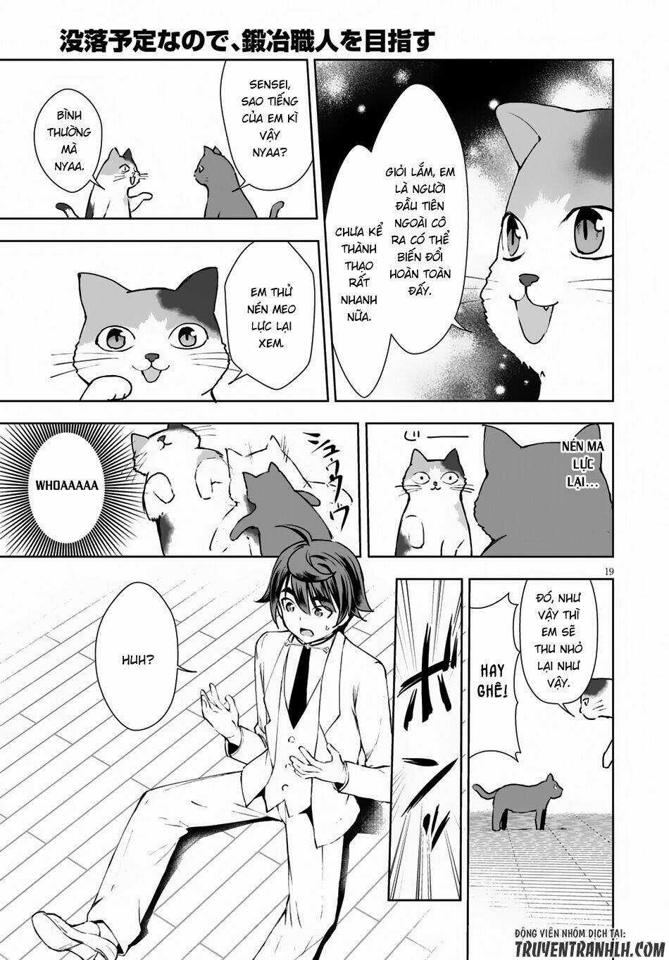 Mục Đích Trở Thành Thợ Rèn Khải Huyền Ở Thế Giới Khác Chapter 9 trang 19