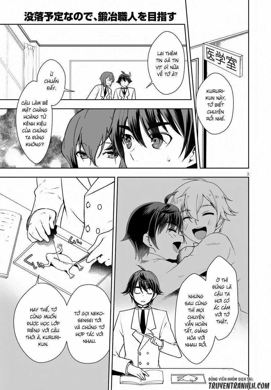 Mục Đích Trở Thành Thợ Rèn Khải Huyền Ở Thế Giới Khác Chapter 9 trang 3