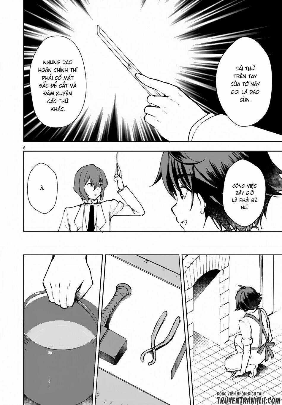 Mục Đích Trở Thành Thợ Rèn Khải Huyền Ở Thế Giới Khác Chapter 9 trang 6
