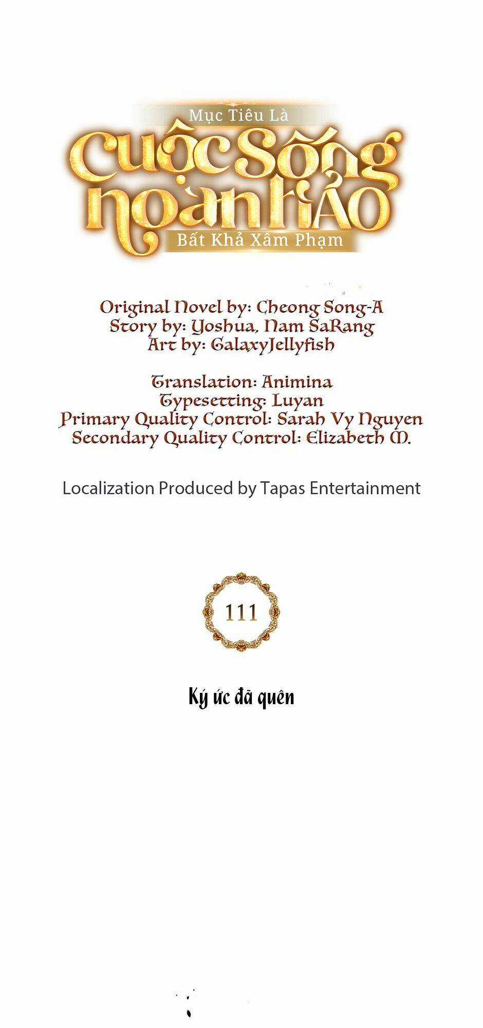 Mục Tiêu Là Cuộc Sống Hoàn Hảo Bất Khả Xâm Phạm Chapter 111 trang 32