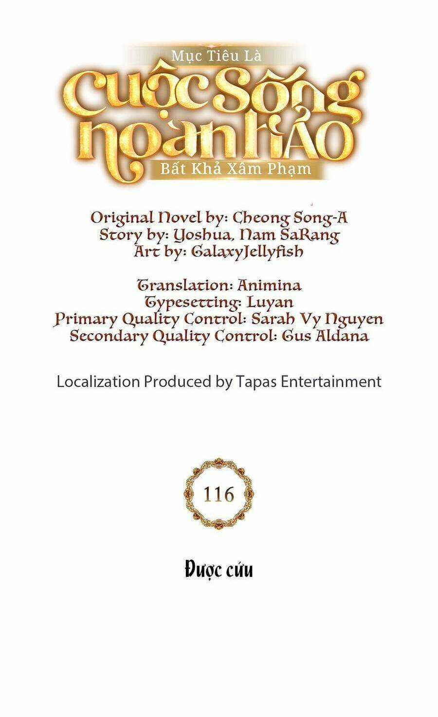 Mục Tiêu Là Cuộc Sống Hoàn Hảo Bất Khả Xâm Phạm Chapter 116 trang 2