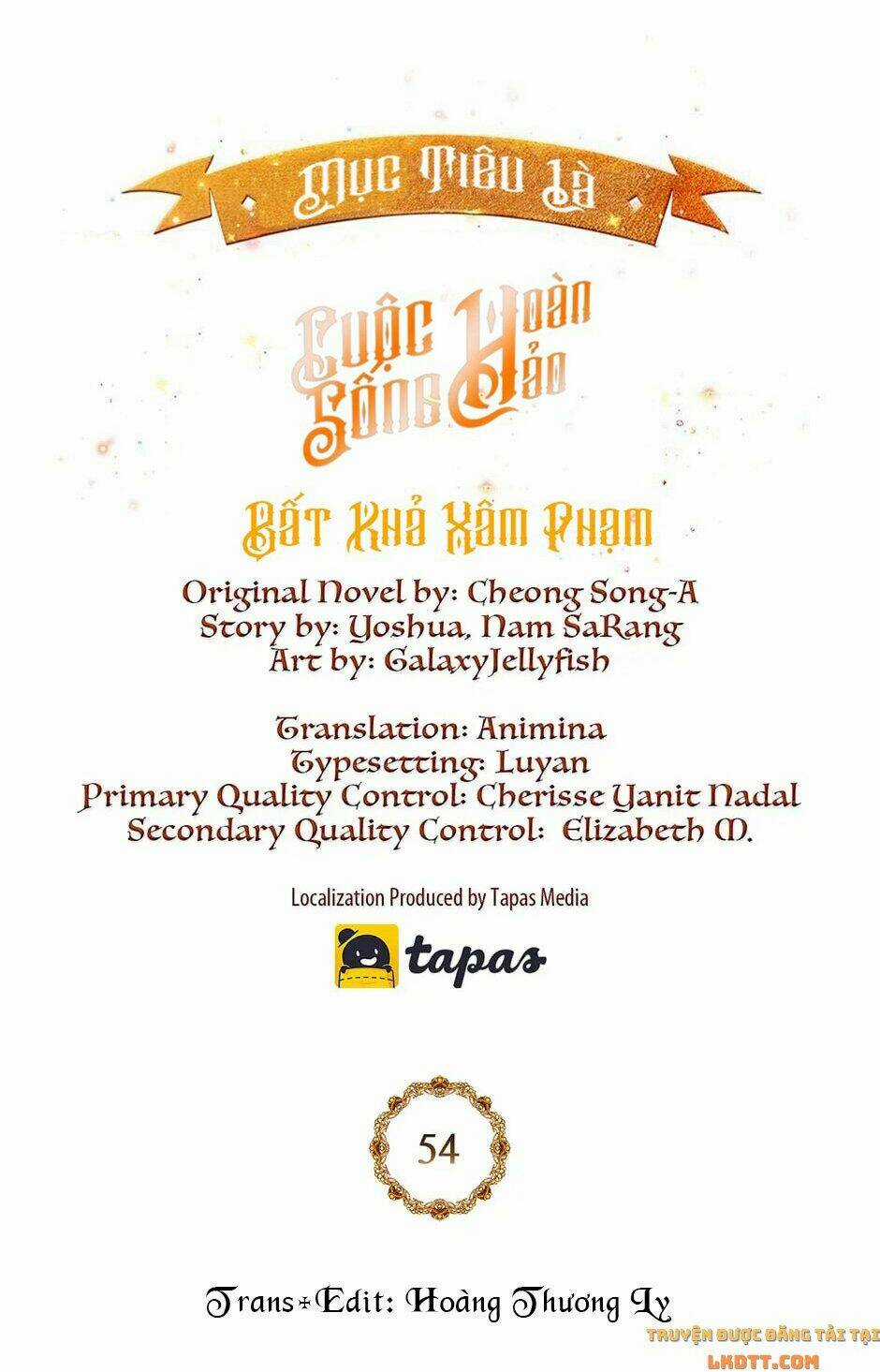 Mục Tiêu Là Cuộc Sống Hoàn Hảo Bất Khả Xâm Phạm Chapter 54 trang 9