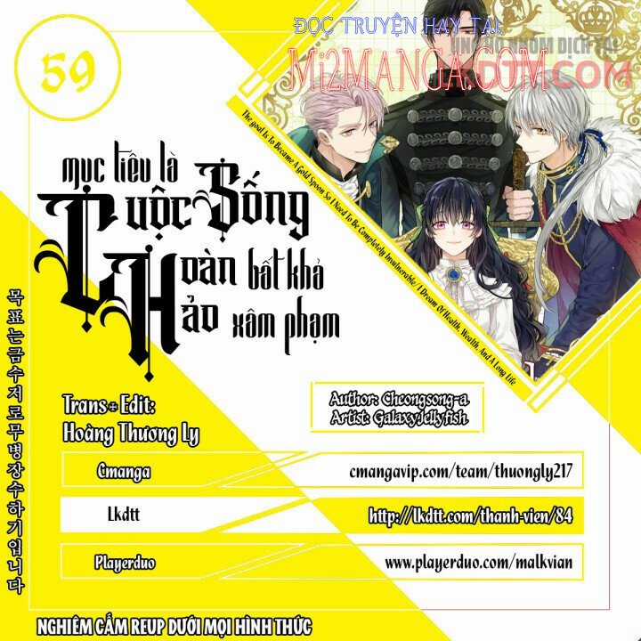 Mục Tiêu Là Cuộc Sống Hoàn Hảo Bất Khả Xâm Phạm Chapter 59.1 trang 0