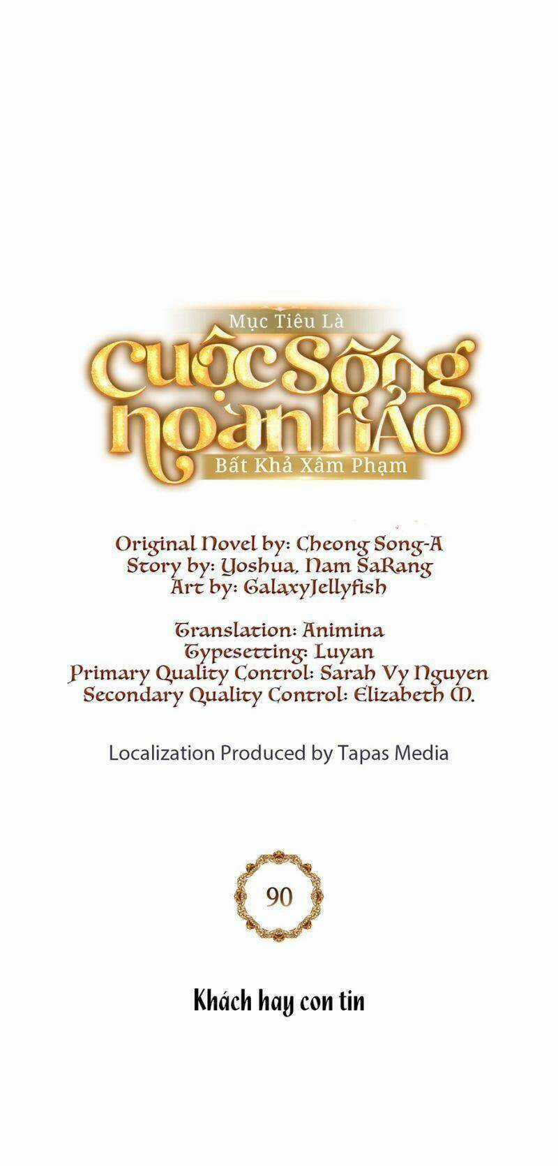 Mục Tiêu Là Cuộc Sống Hoàn Hảo Bất Khả Xâm Phạm Chapter 90 trang 14