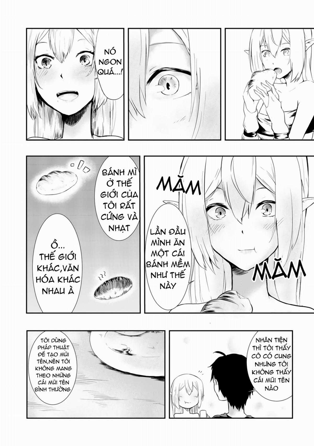 Mujintou de Elf to Kyoudou Seikatsu Chapter 1 trang 15