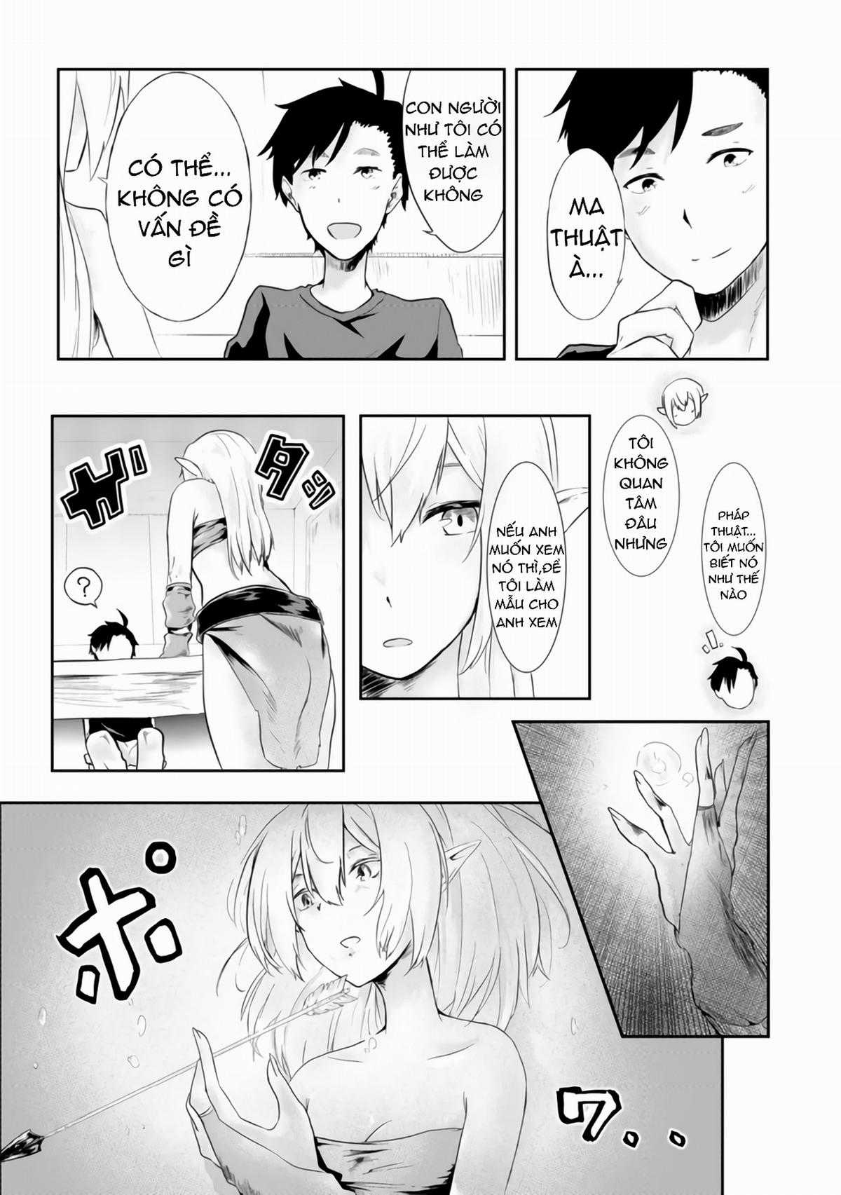 Mujintou de Elf to Kyoudou Seikatsu Chapter 1 trang 16