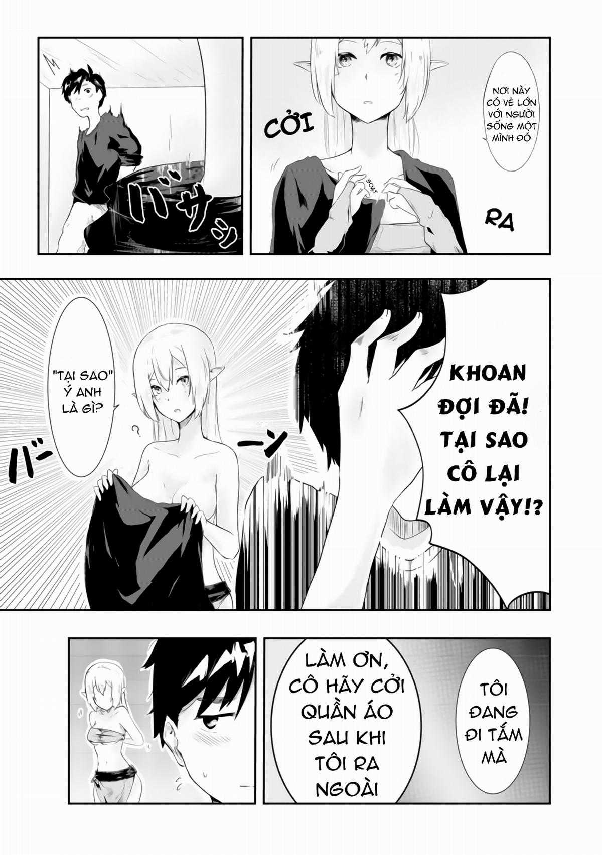 Mujintou de Elf to Kyoudou Seikatsu Chapter 1 trang 20