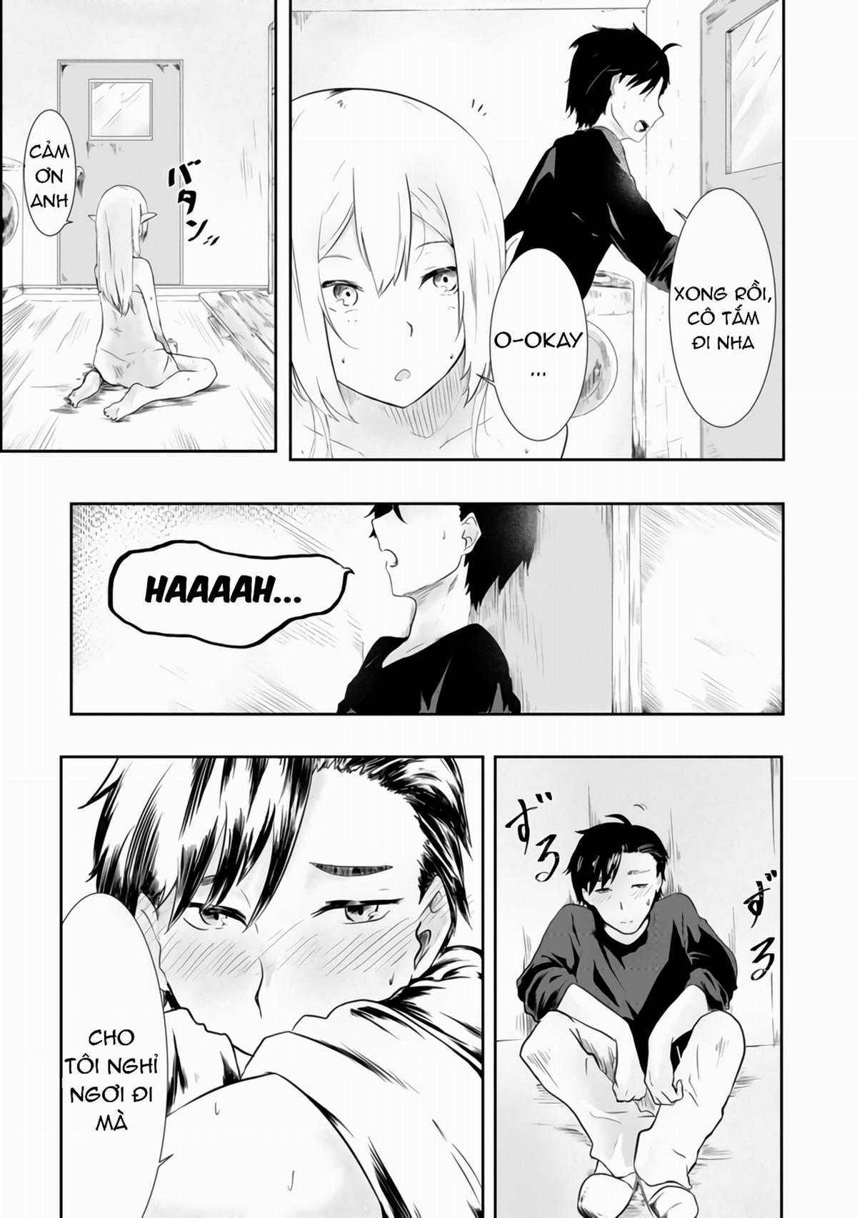 Mujintou de Elf to Kyoudou Seikatsu Chapter 1 trang 26