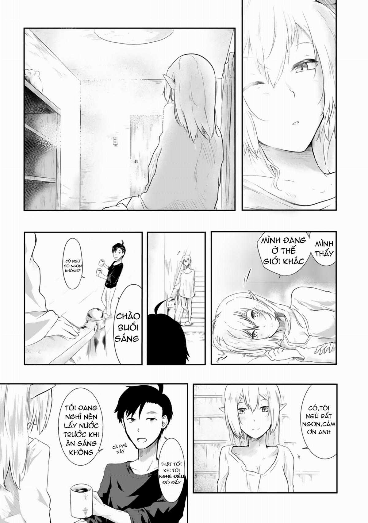 Mujintou de Elf to Kyoudou Seikatsu Chapter 1 trang 30