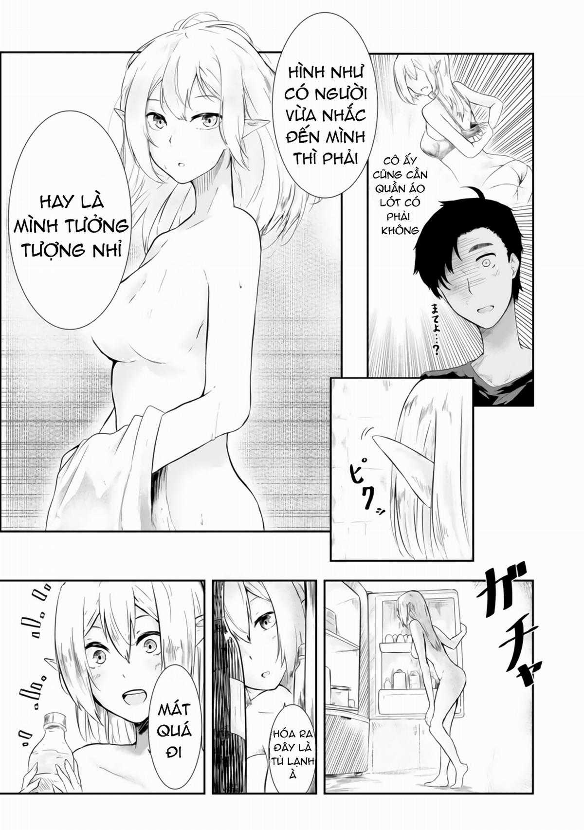 Mujintou de Elf to Kyoudou Seikatsu Chapter 1 trang 36