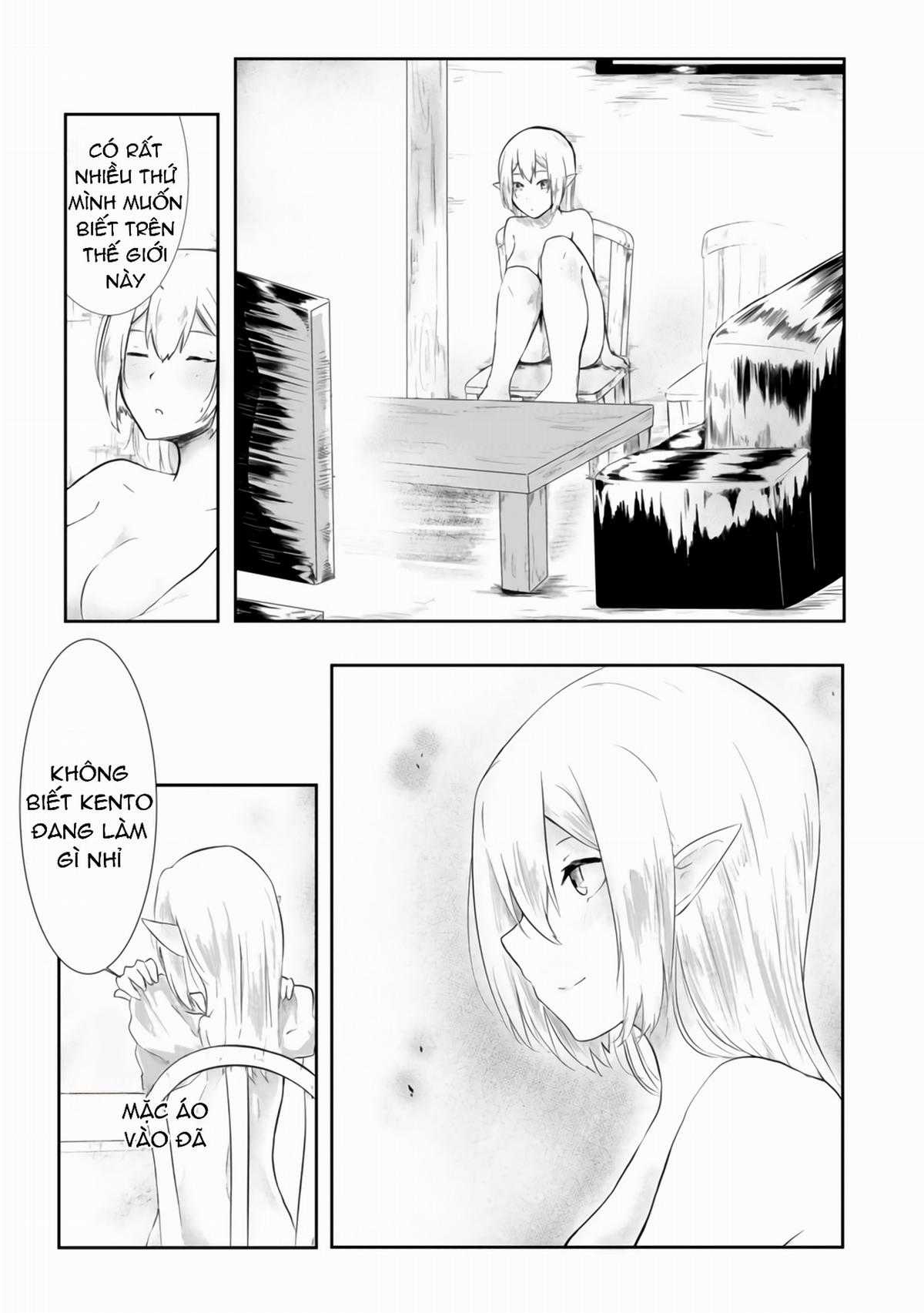 Mujintou de Elf to Kyoudou Seikatsu Chapter 1 trang 38