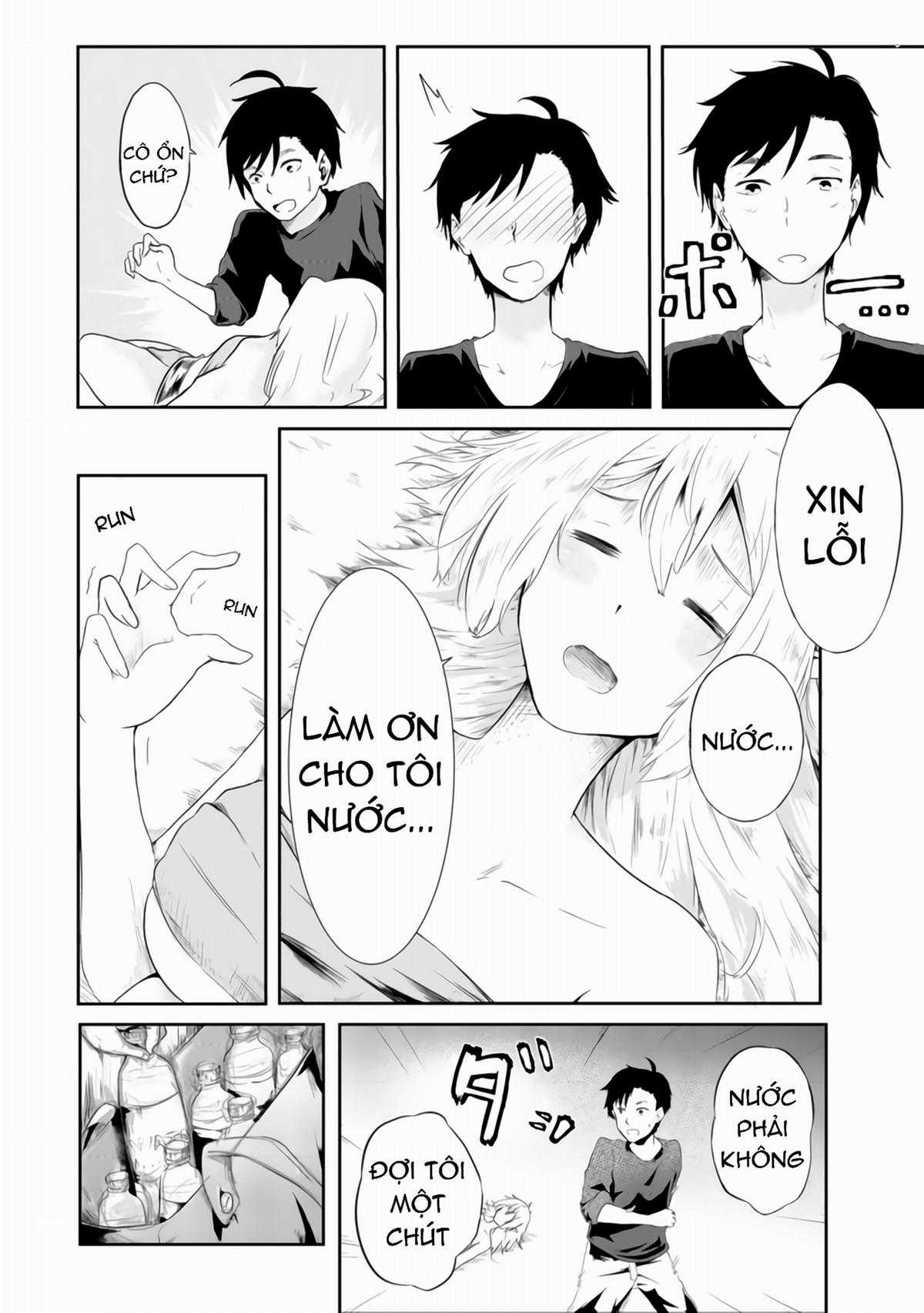 Mujintou de Elf to Kyoudou Seikatsu Chapter 1 trang 5