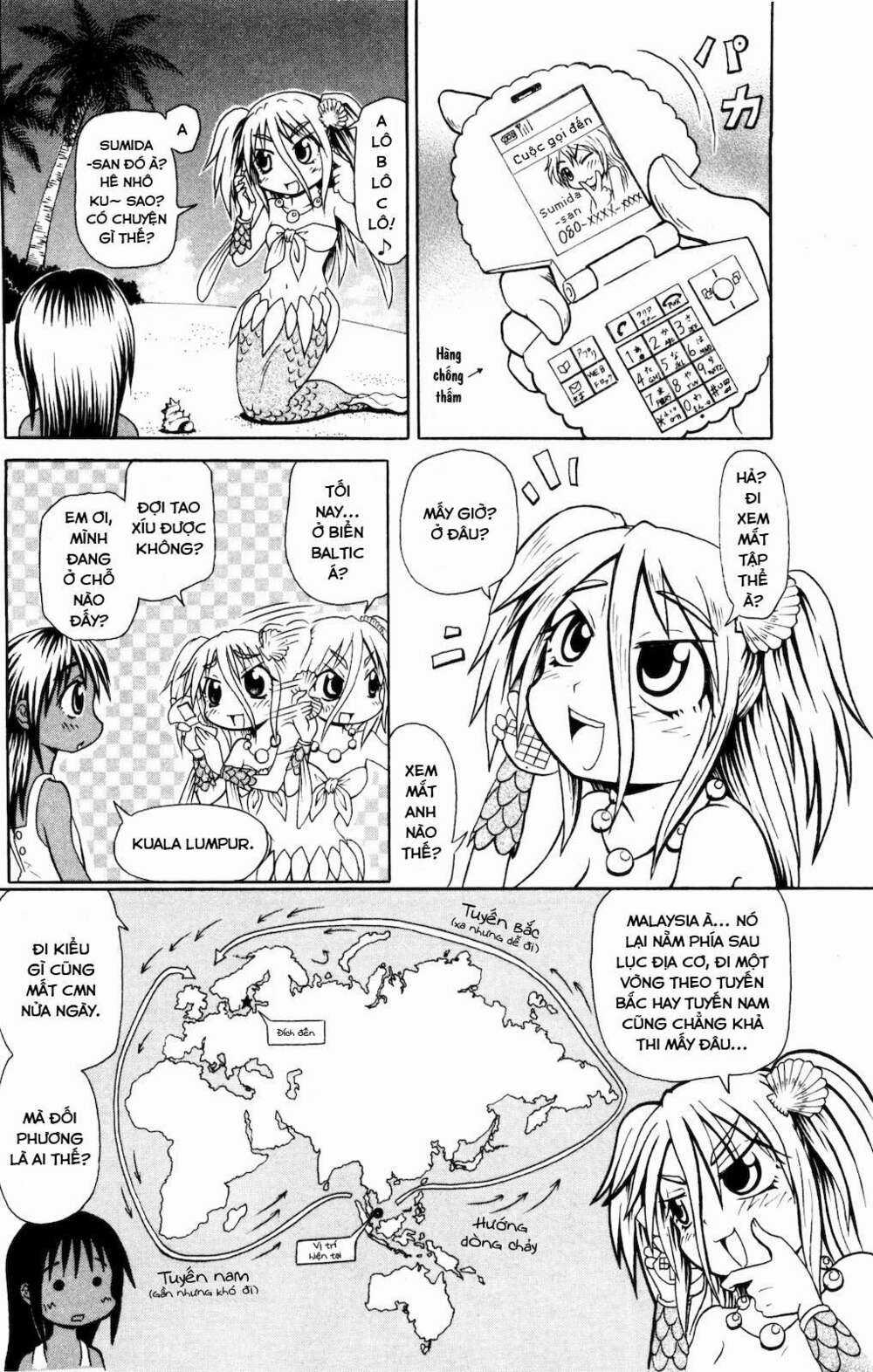 Muromi-san bên bờ biển Chapter 4 trang 4