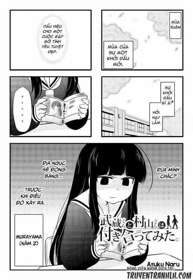 Musashi-Kun To Murayama-San Tsukkiate Mita Chapter 1 trang 3