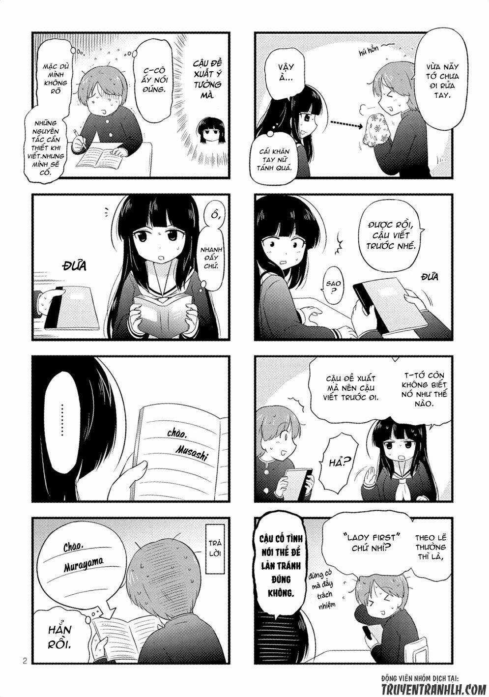 Musashi-Kun To Murayama-San Tsukkiate Mita Chapter 5 trang 4