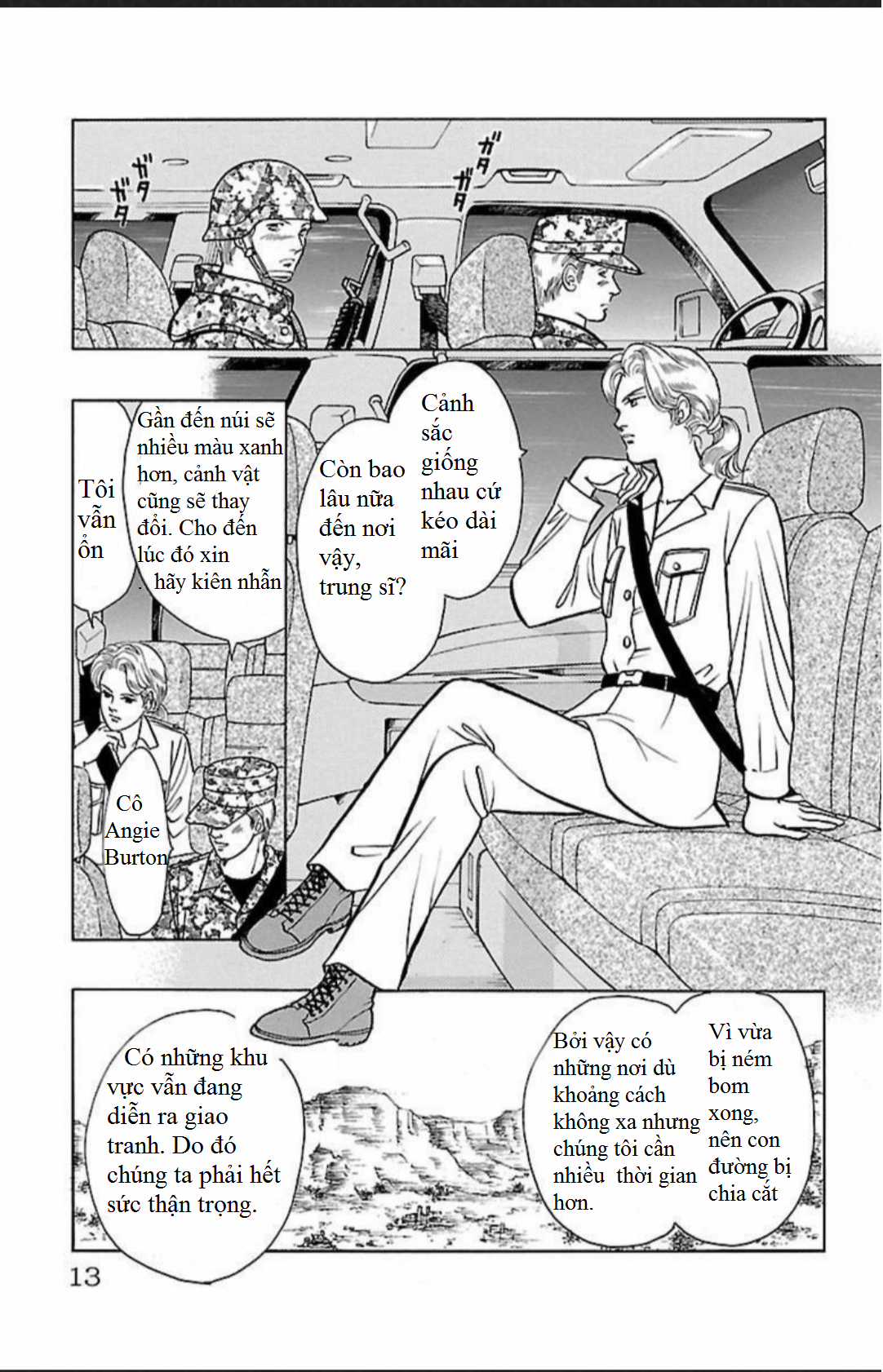 Musashi No.9 - Sát thủ số 9 - Phần 3 - Red Scramble Chapter 1 trang 13