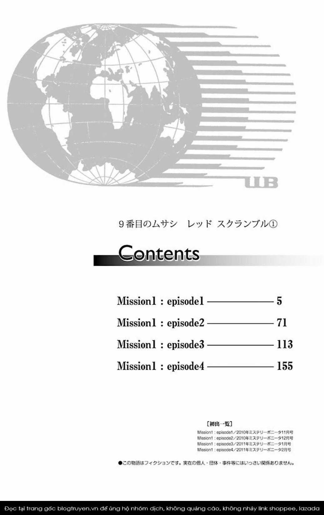 Musashi No.9 - Sát thủ số 9 - Phần 3 - Red Scramble Chapter 1 trang 5