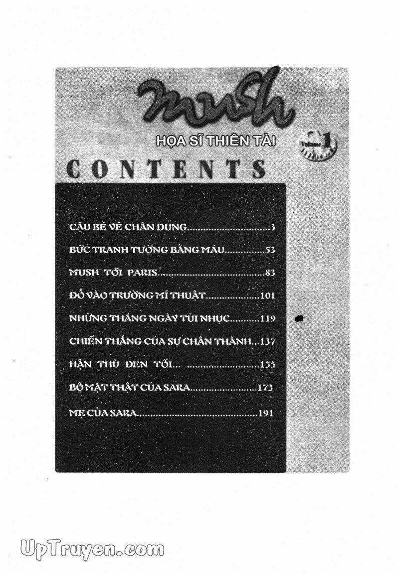 Mush (Họa Sĩ Thiên Tài) Chapter 1 trang 4