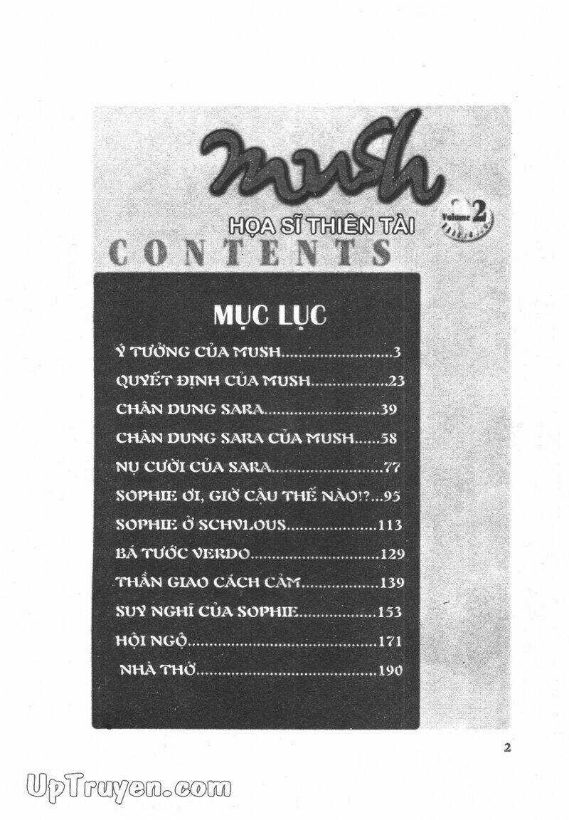 Mush (Họa Sĩ Thiên Tài) Chapter 2 trang 4