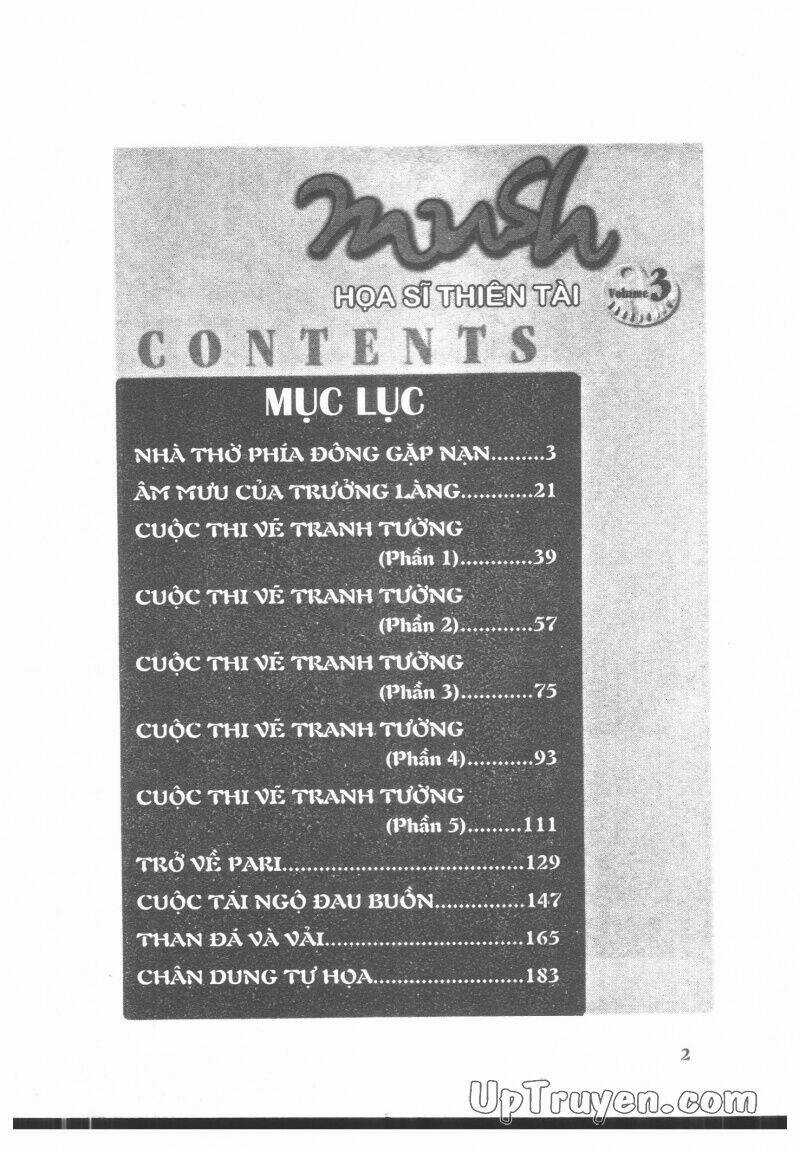 Mush (Họa Sĩ Thiên Tài) Chapter 3 trang 4