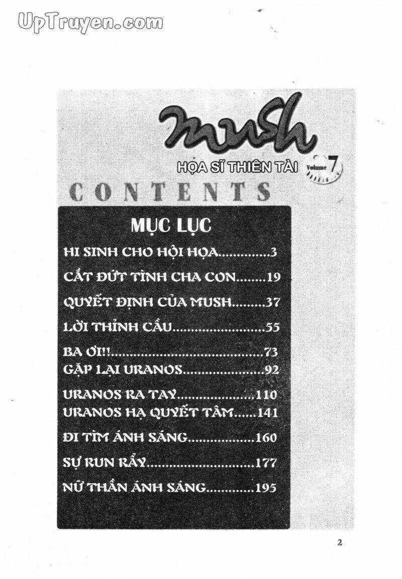 Mush (Họa Sĩ Thiên Tài) Chapter 7 trang 3