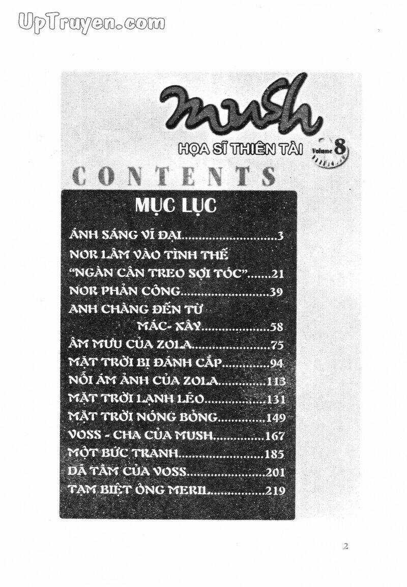 Mush (Họa Sĩ Thiên Tài) Chapter 8 trang 3