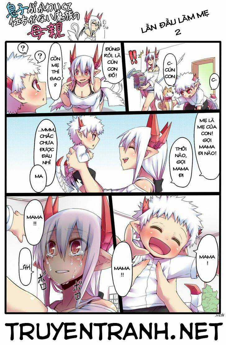 Musuko Ga Kawaikute Shikataganai Mazoku No Hahaoya Chapter 1 trang 12