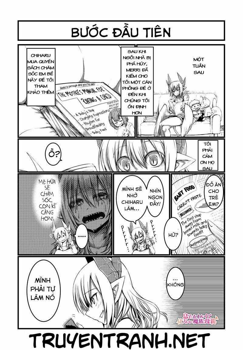 Musuko Ga Kawaikute Shikataganai Mazoku No Hahaoya Chapter 14 trang 1