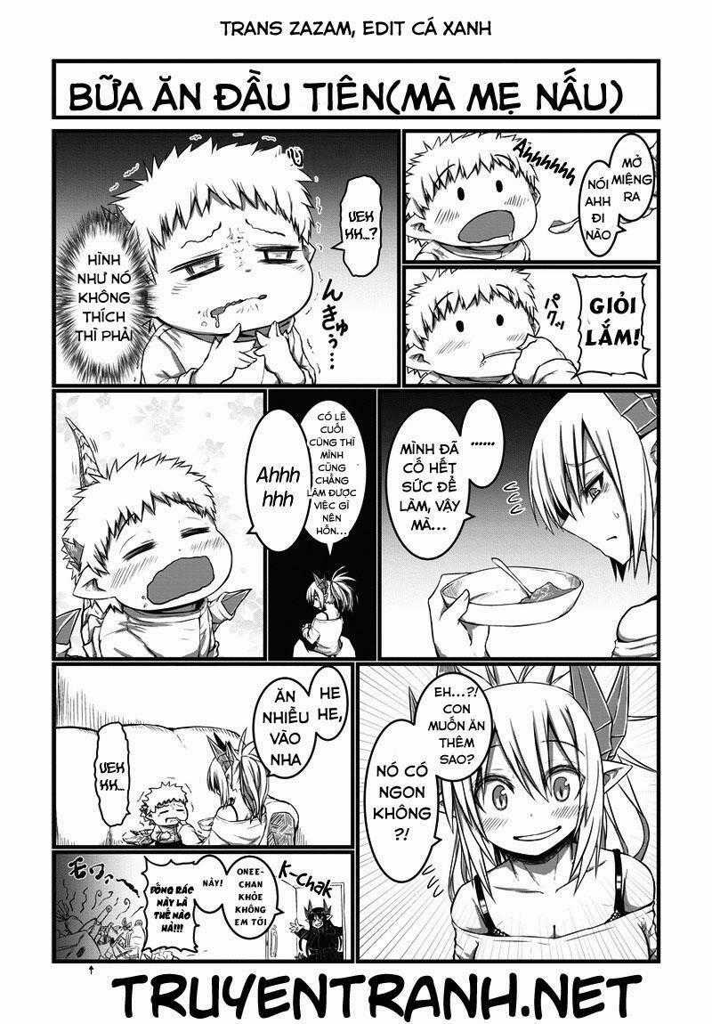 Musuko Ga Kawaikute Shikataganai Mazoku No Hahaoya Chapter 14 trang 4