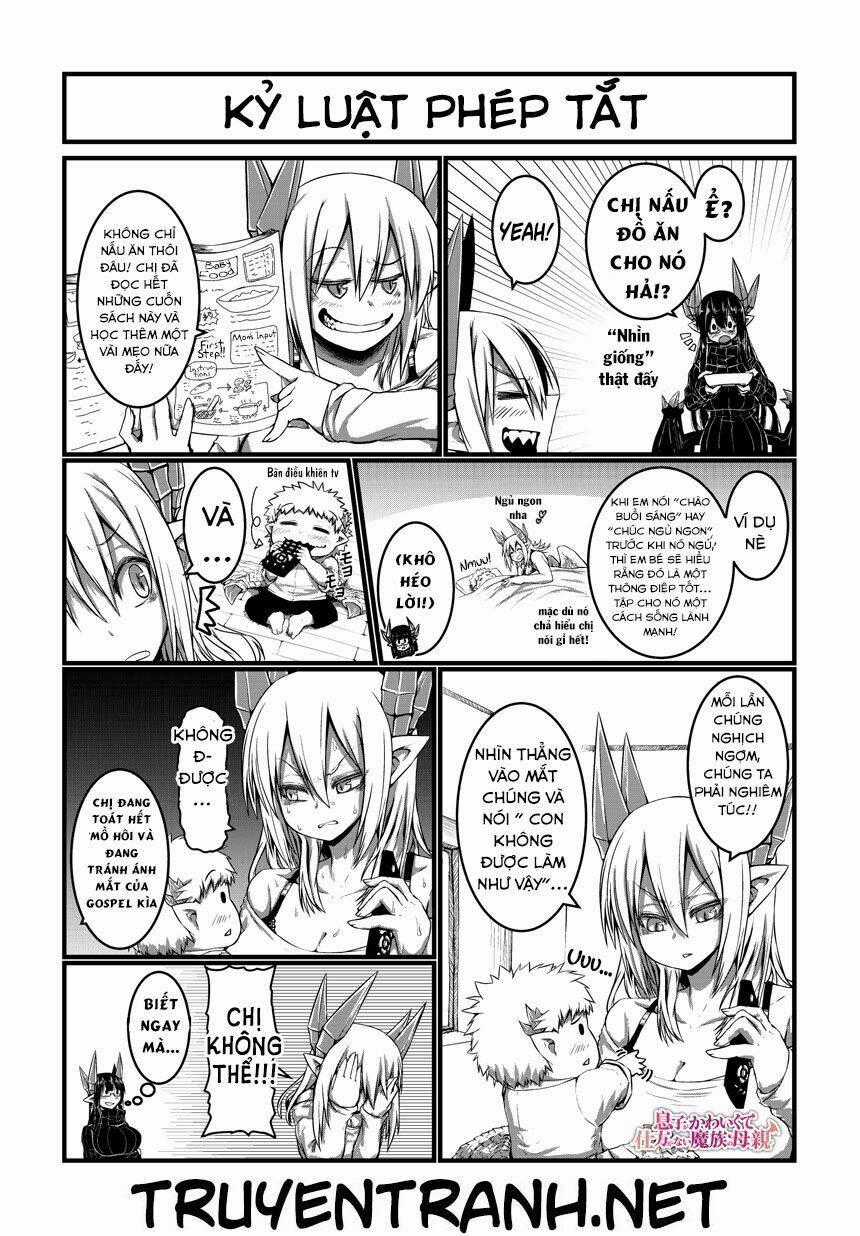 Musuko Ga Kawaikute Shikataganai Mazoku No Hahaoya Chapter 15 trang 0