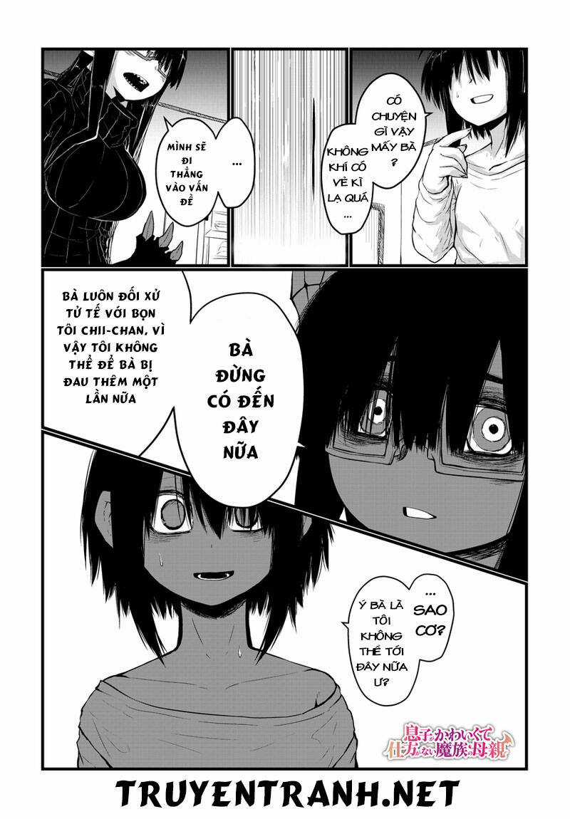 Musuko Ga Kawaikute Shikataganai Mazoku No Hahaoya Chapter 19 trang 4