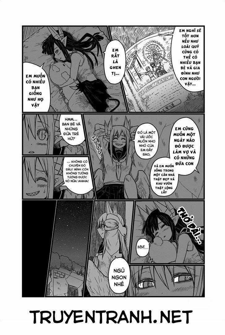 Musuko Ga Kawaikute Shikataganai Mazoku No Hahaoya Chapter 20.5 trang 17