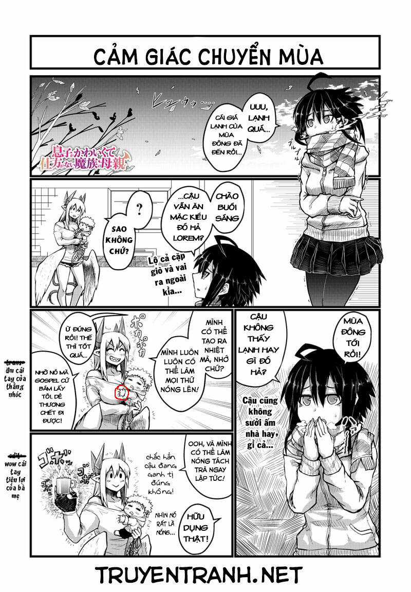 Musuko Ga Kawaikute Shikataganai Mazoku No Hahaoya Chapter 26 trang 3