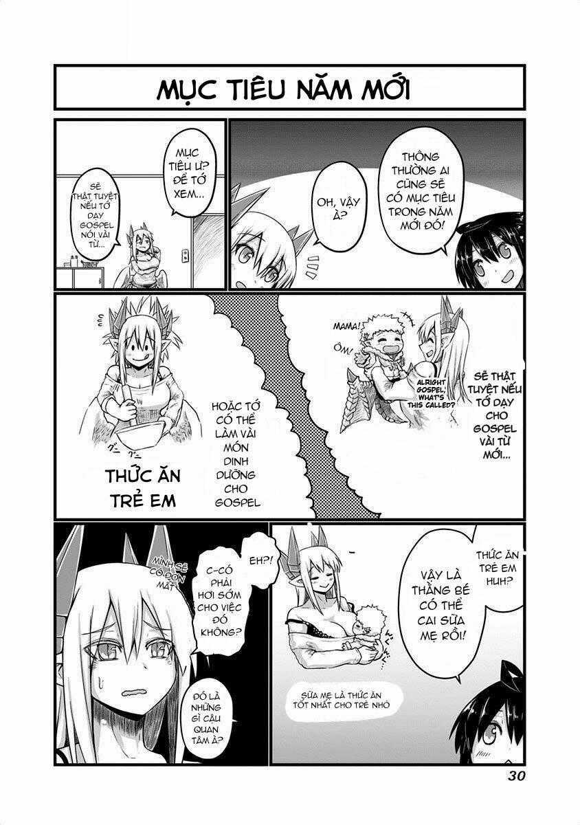 Musuko Ga Kawaikute Shikataganai Mazoku No Hahaoya Chapter 32 trang 4