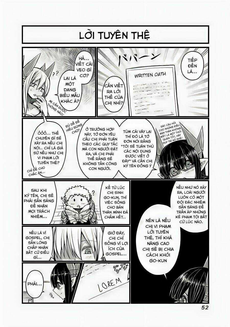 Musuko Ga Kawaikute Shikataganai Mazoku No Hahaoya Chapter 37 trang 3