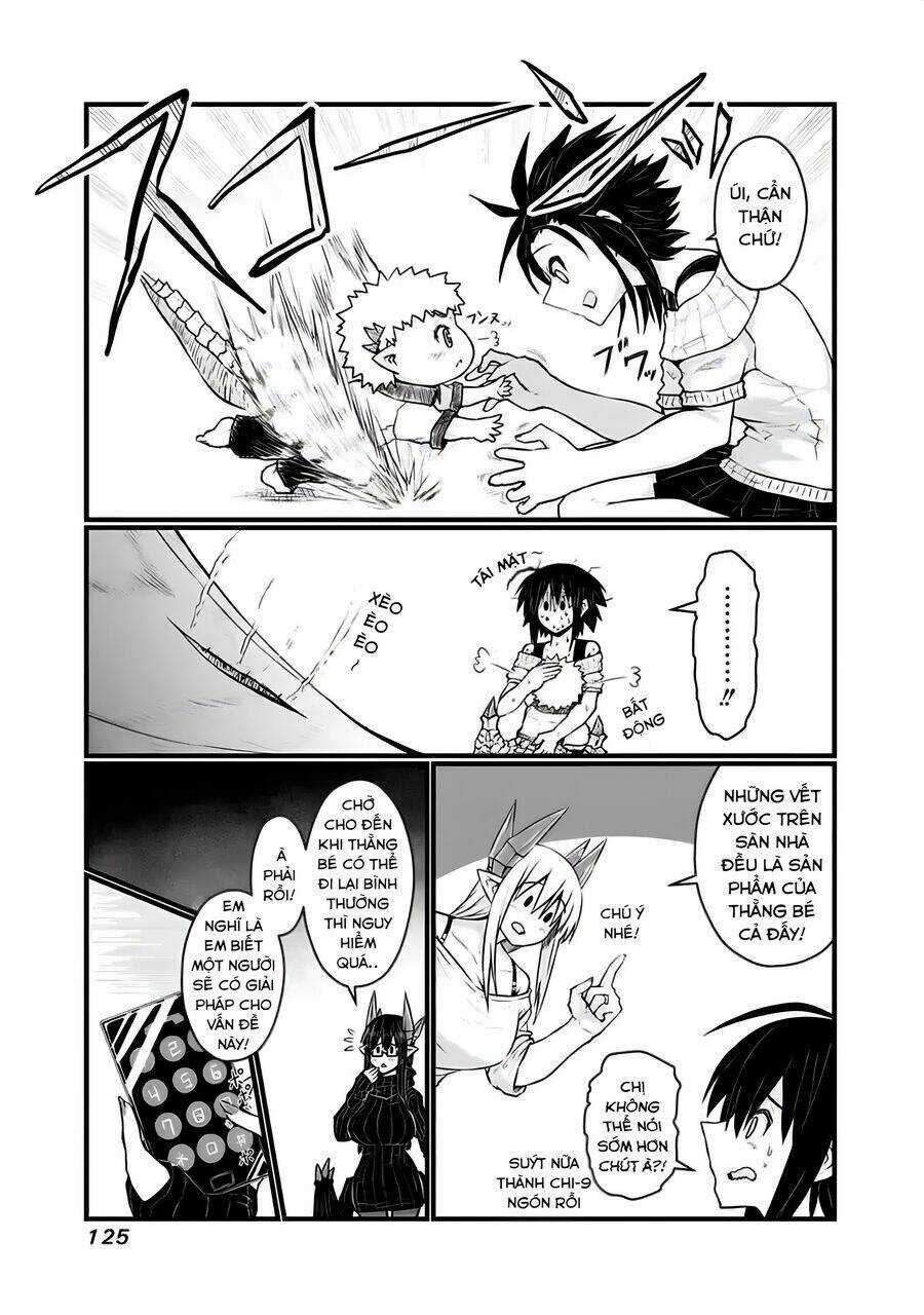 Musuko Ga Kawaikute Shikataganai Mazoku No Hahaoya Chapter 48 trang 5