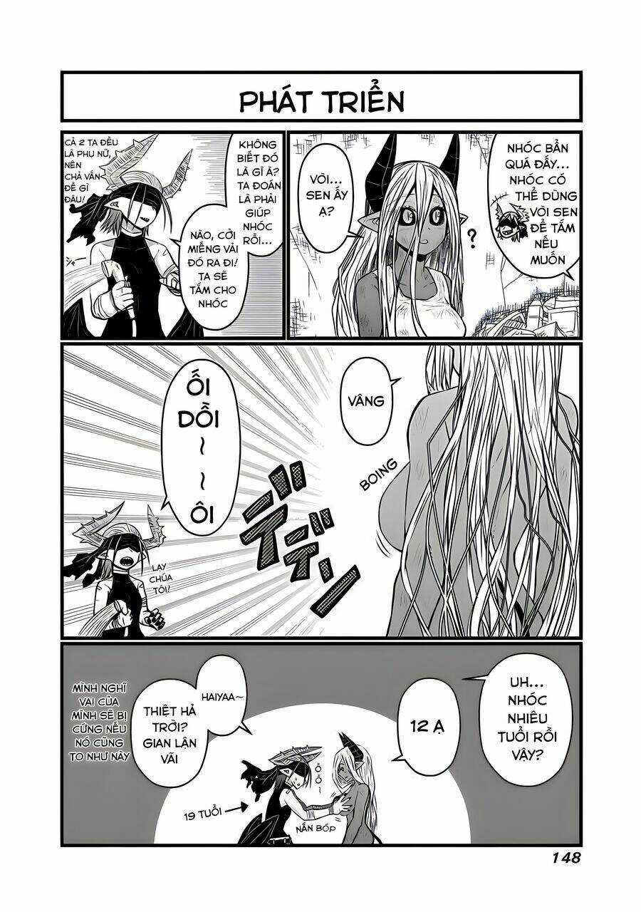 Musuko Ga Kawaikute Shikataganai Mazoku No Hahaoya Chapter 49.2 trang 4